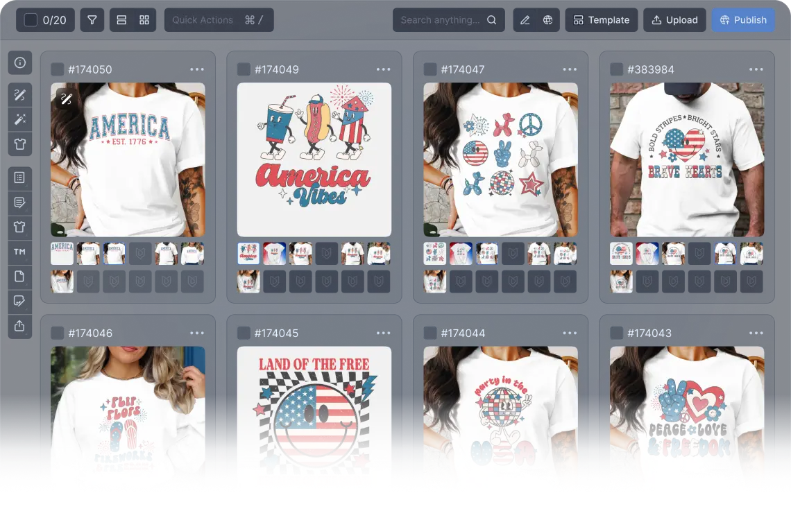 MyDesigns Mockup Feature
